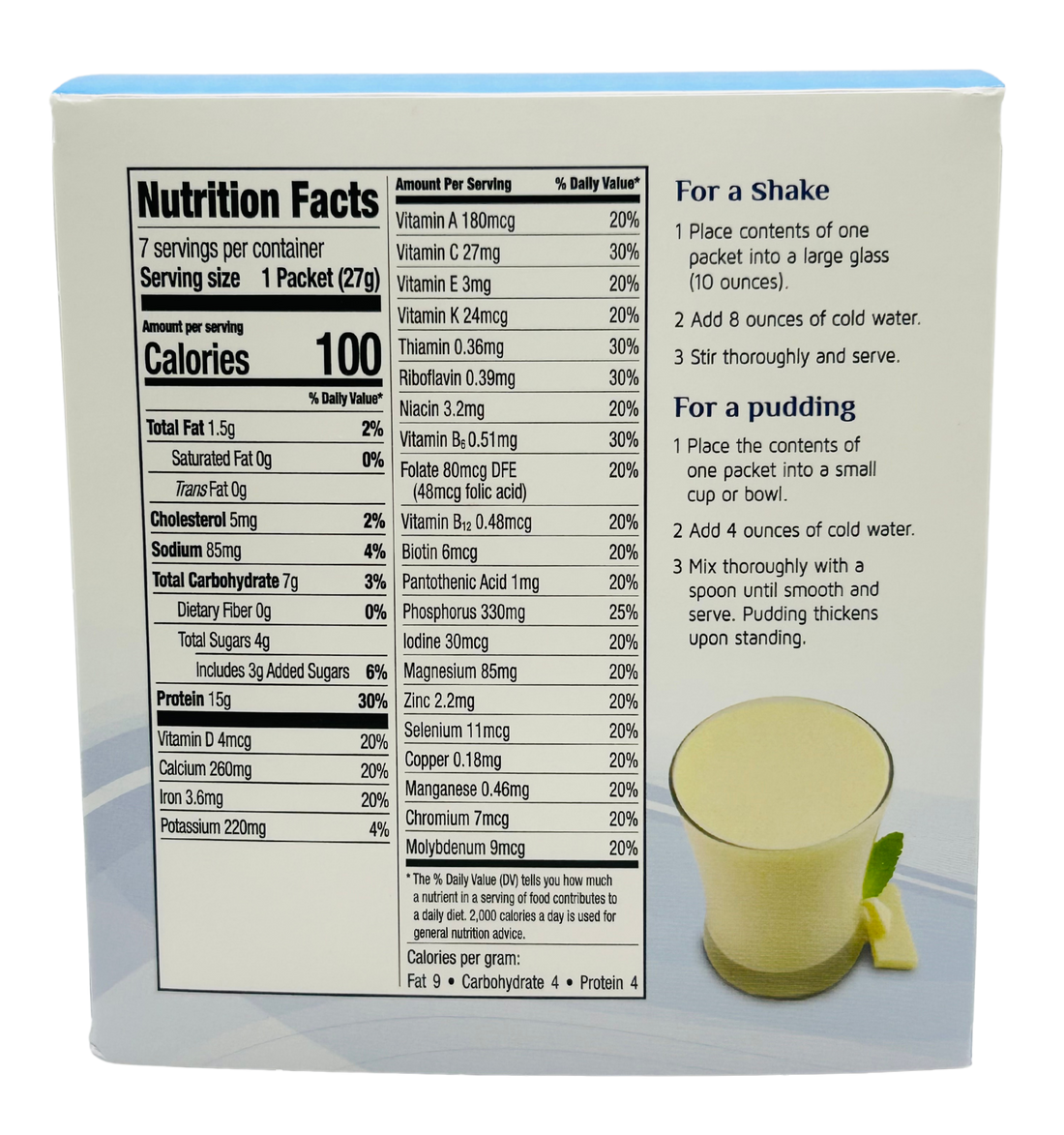 AmBari French Vanilla Shake