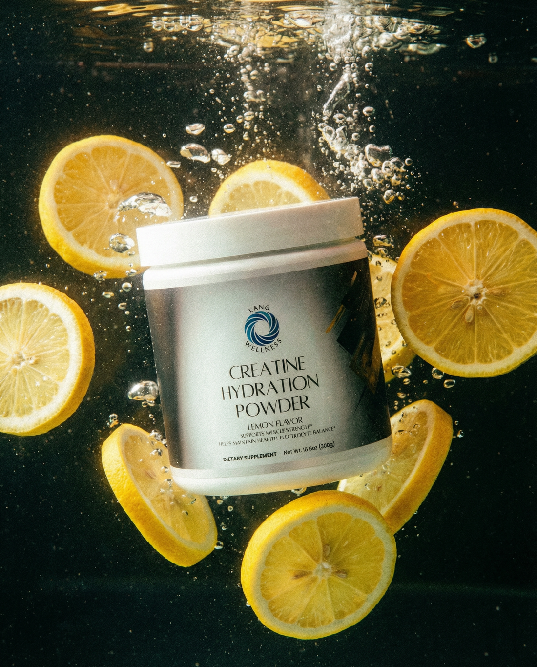 Lang Wellness Creatine Hydration Powder (Lemon Flavor)