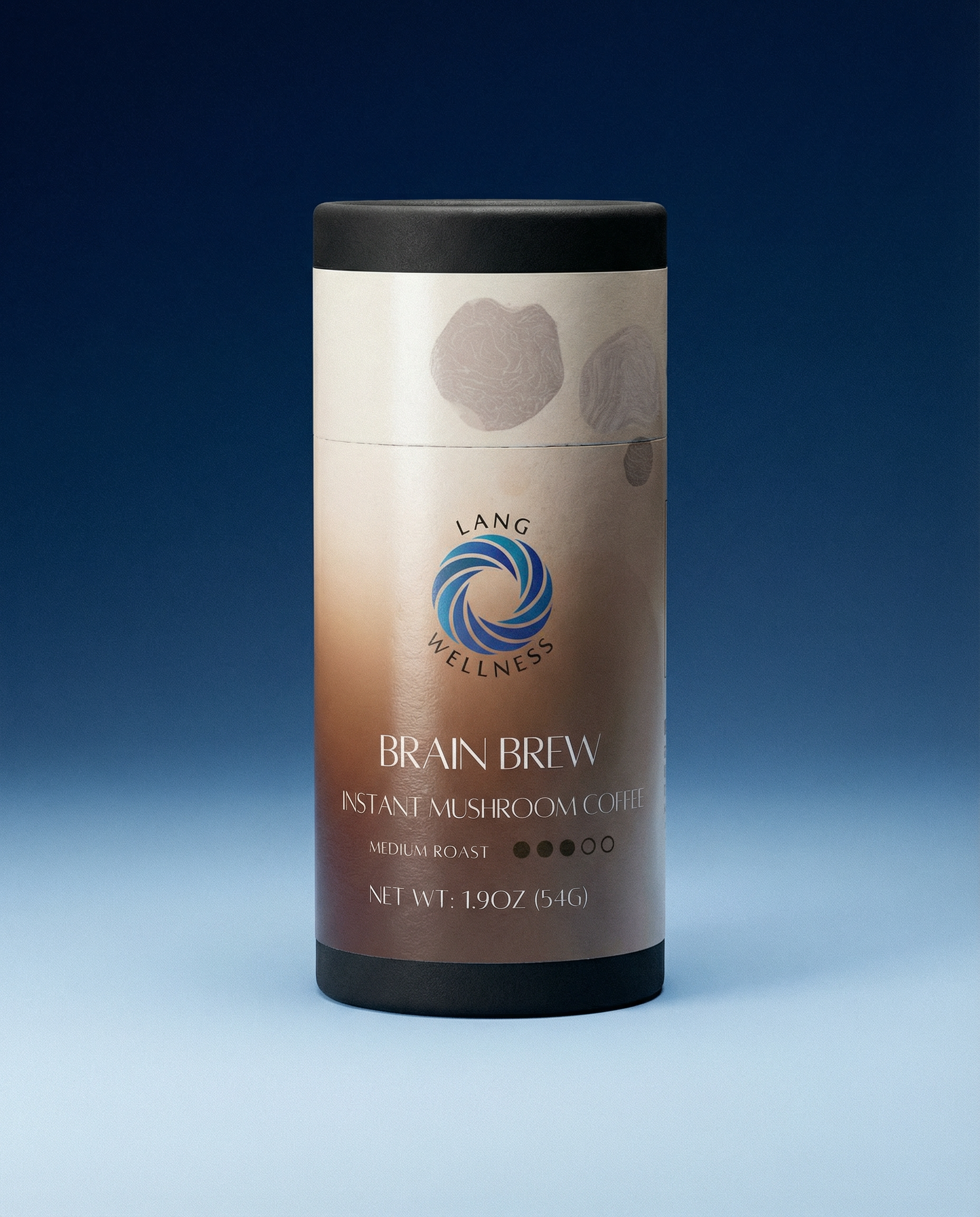 Lang Wellness Brain Brew Instant Mushroom Coffee (Medium Roast)