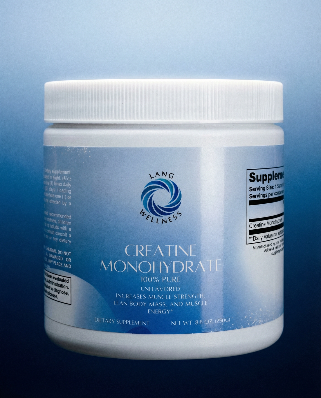 Lang Wellness Creatine Monohydrate Powder