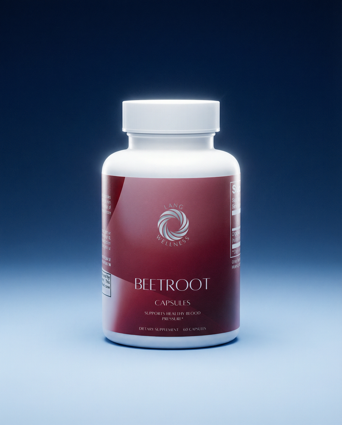 Lang Wellness Organic Beetroot Capsules