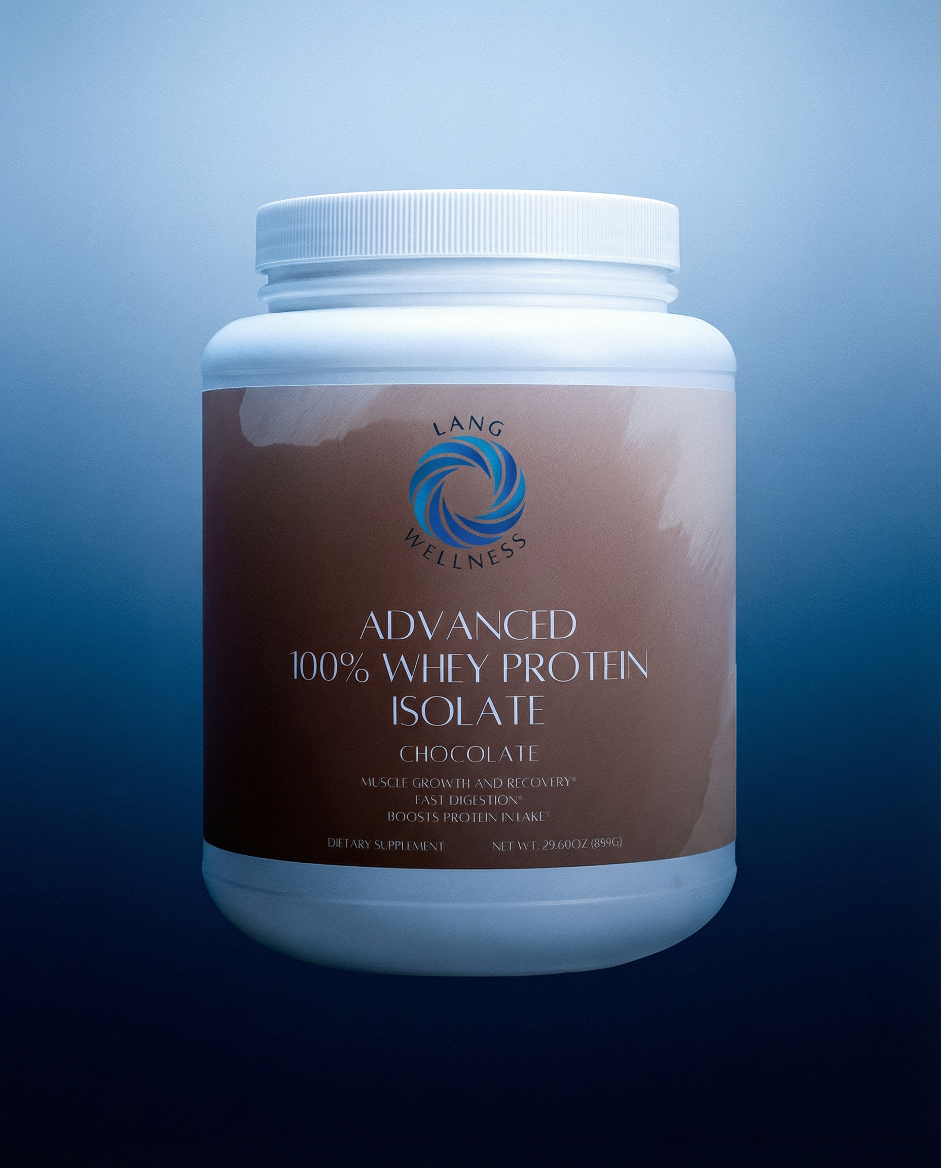 Lang Wellness Advanced 100% Whey Protein Isolate (Chocolate)