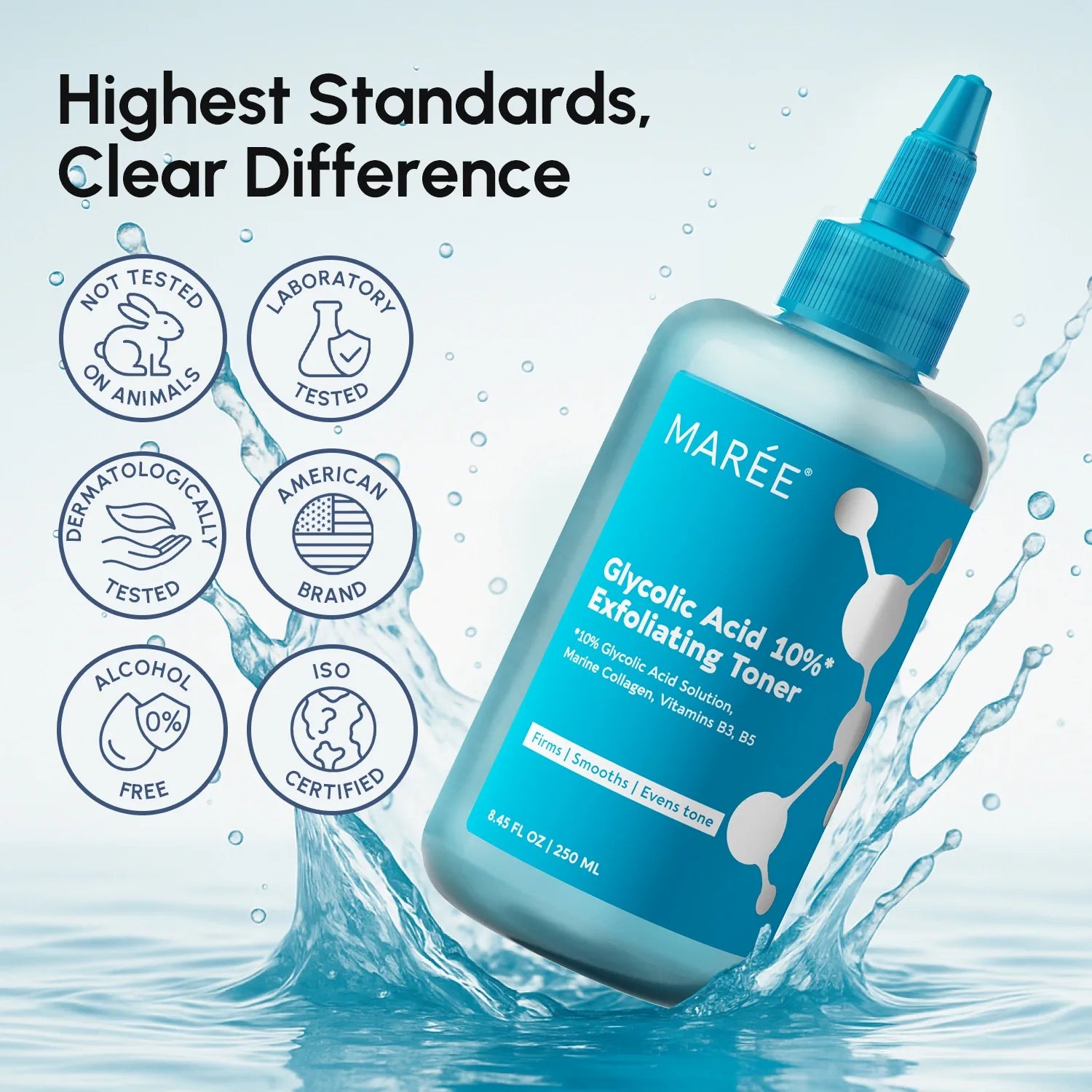 Marée® Glow Boost Glycolic Face Toner