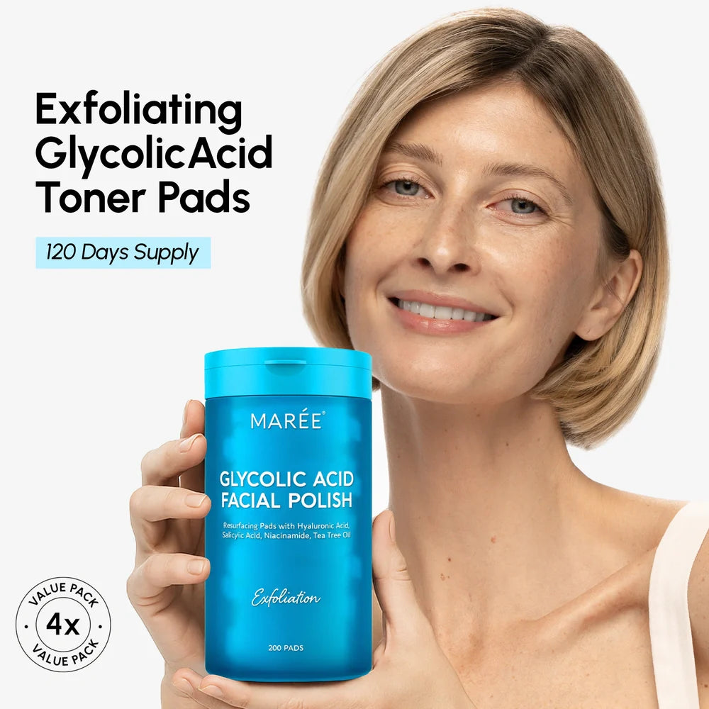 MARÉE Glycolic Acid Pads 200 PCS