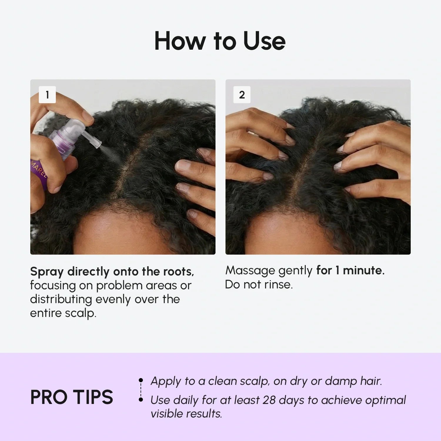 Marée® 4-in-1 Hair Growth Spray