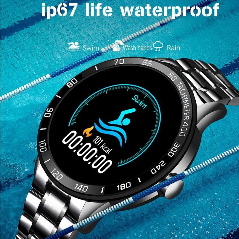 Men's Smart Watch Waterproof With LED Screen Fitness tracker