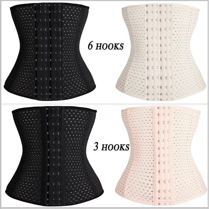 Women's Steel Boned Corset Waist Trainer