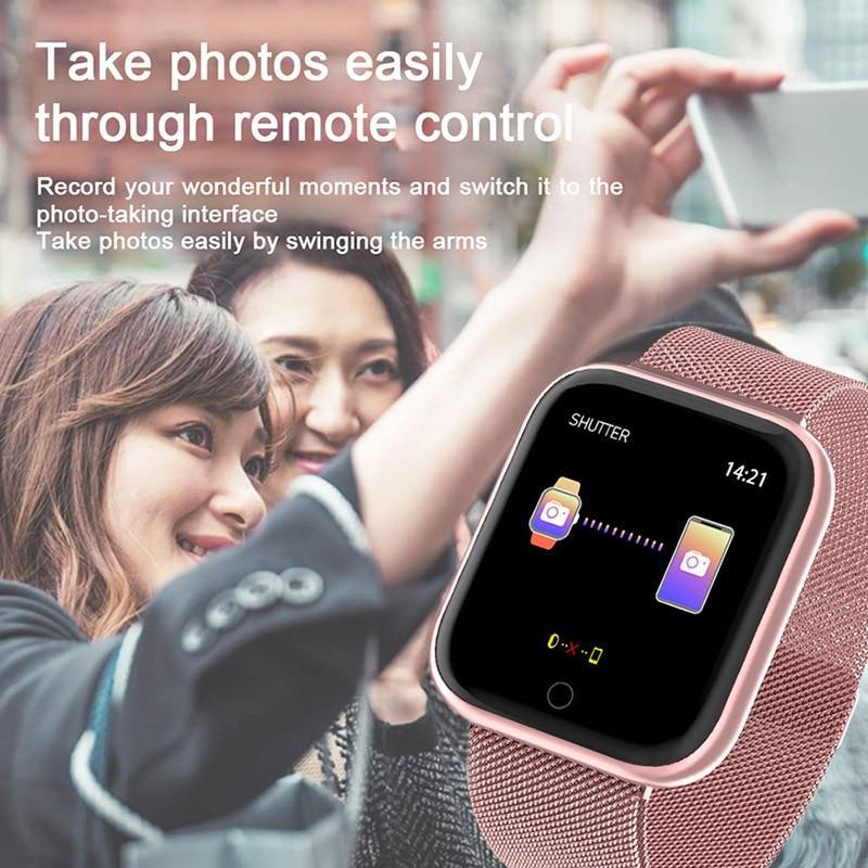 New Luxury Women's Waterproof Smart Watch  Fitness Tracker