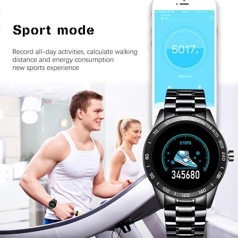 Men's Smart Watch Waterproof With LED Screen Fitness tracker