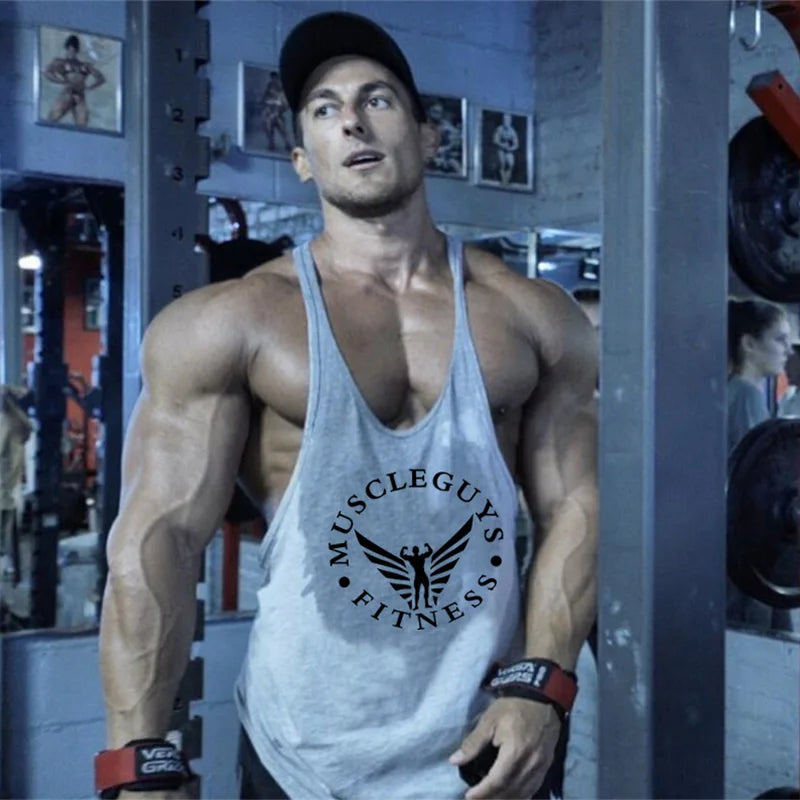 FlexFit Men's Muscle Gym Tank Top