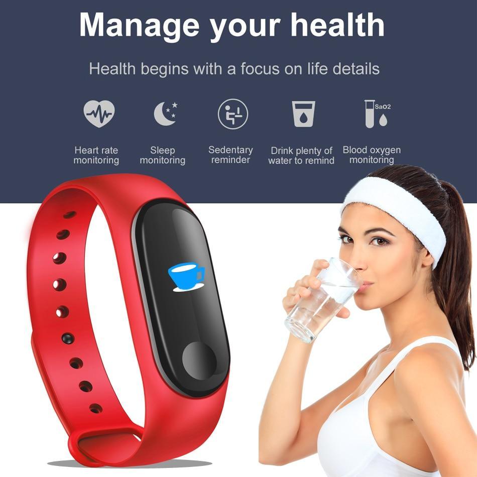 Men's or Women's Bluetooth Sport Smartwatch For Android and IOS Fitness Tracker