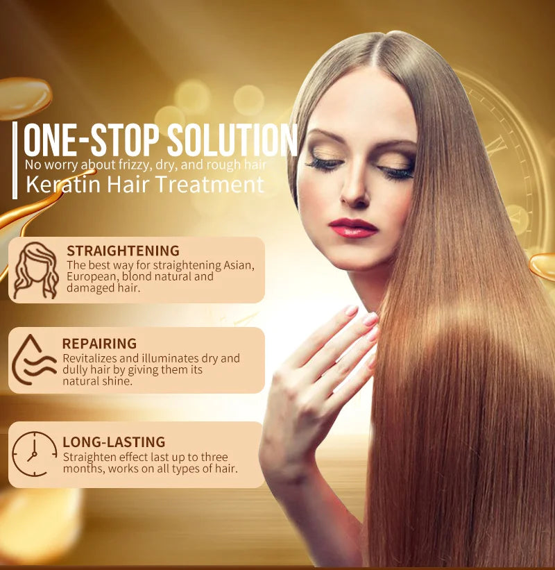 PURC Brazilian Keratin Hair Treatment Care Products