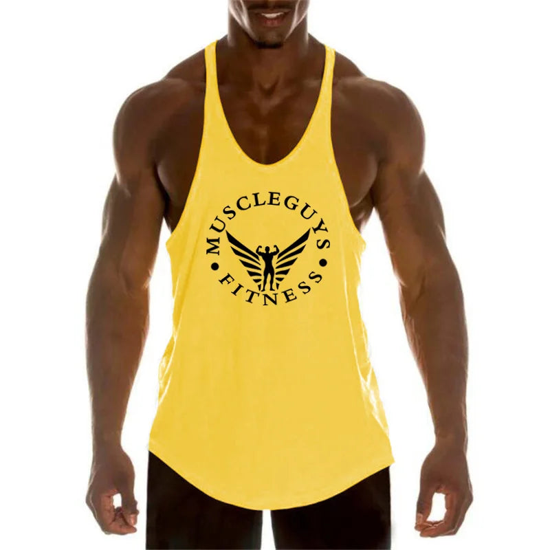 FlexFit Men's Muscle Gym Tank Top