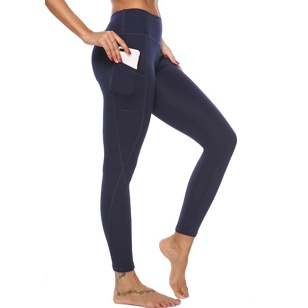 Women's Casual Yoga Seamless Cropped Leggings