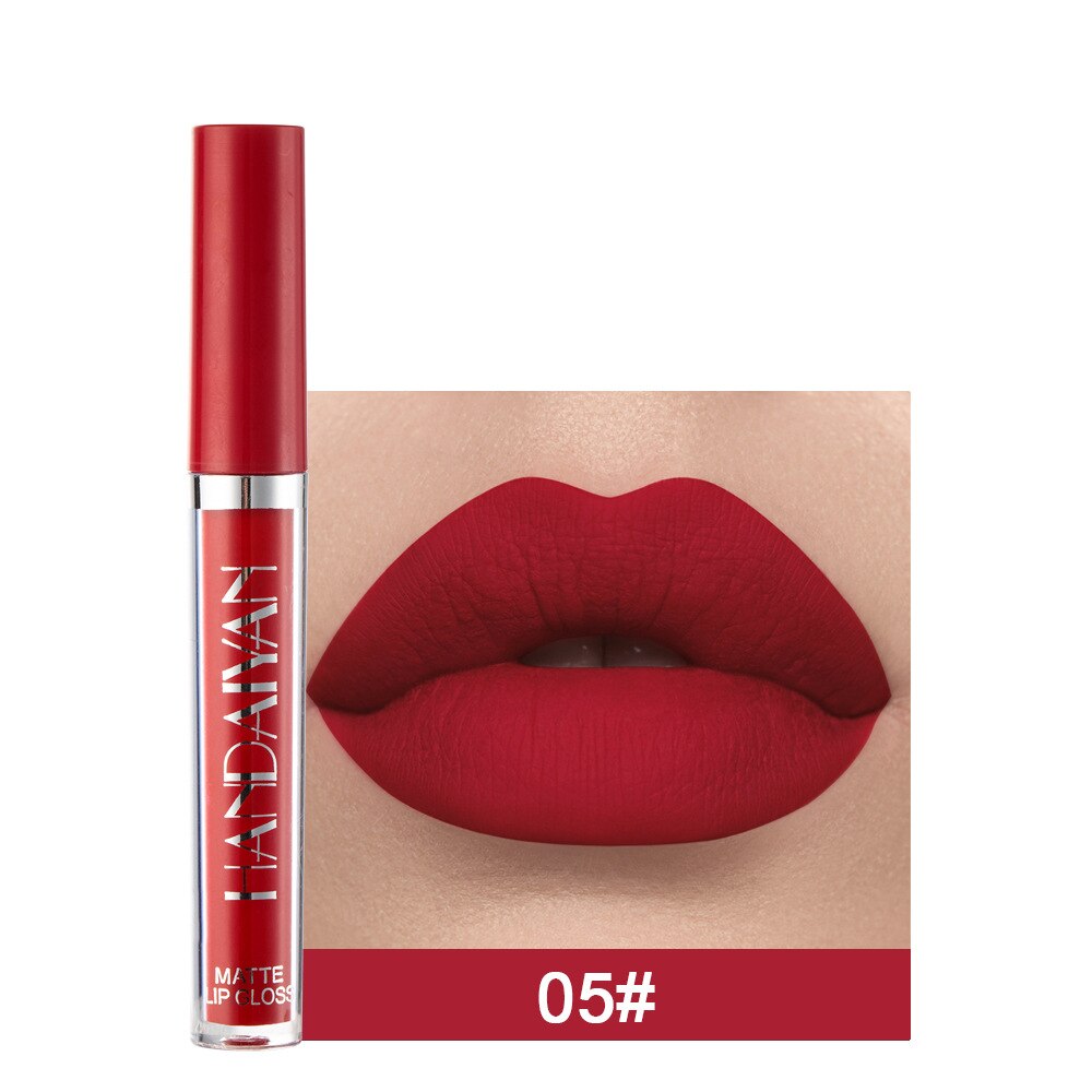 12 Colors Sexy Liquid Waterproof Matte Lipstick