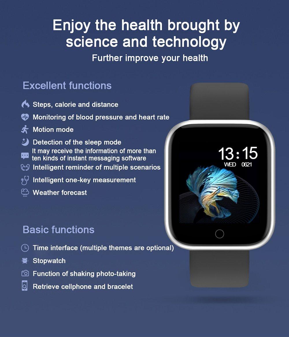 New Luxury Women's Waterproof Smart Watch  Fitness Tracker