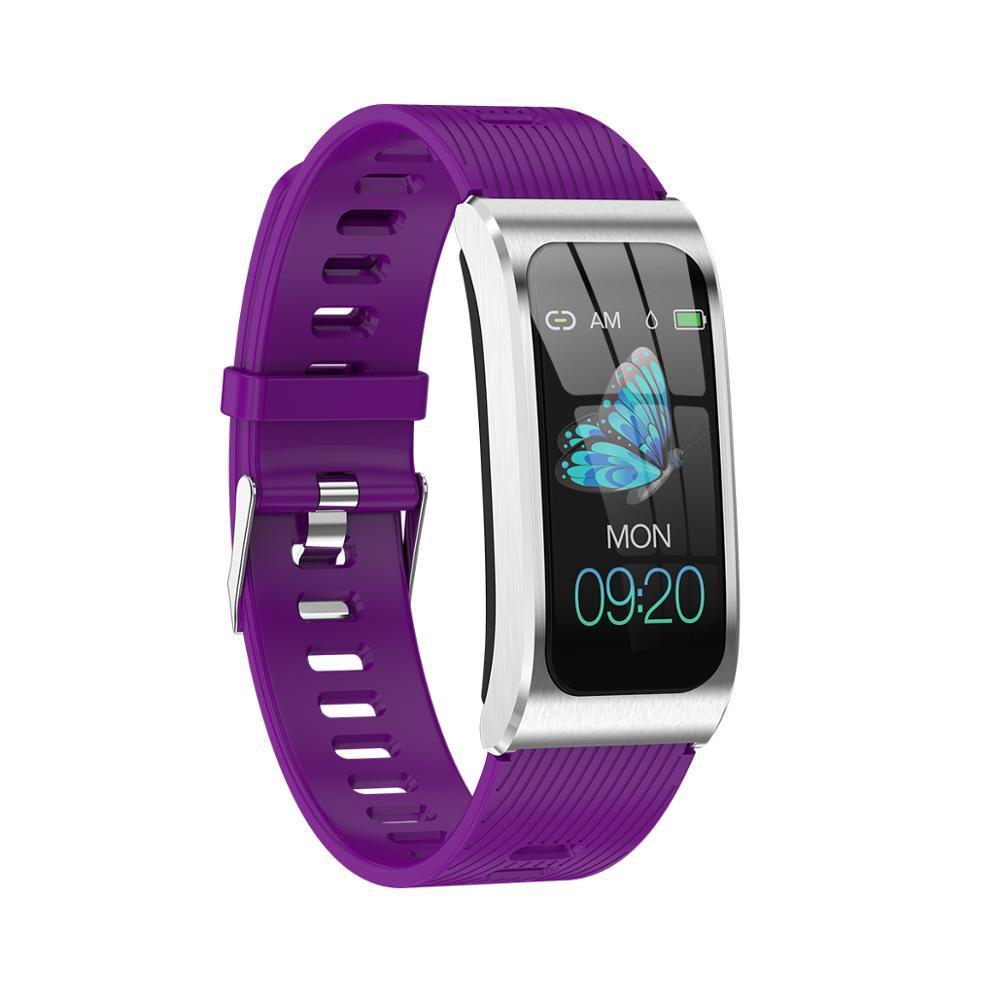 Luxury Elegant Smart Watch 1.14" IP68 Waterproof Fitness Tracker Swim Watch for Android IOS