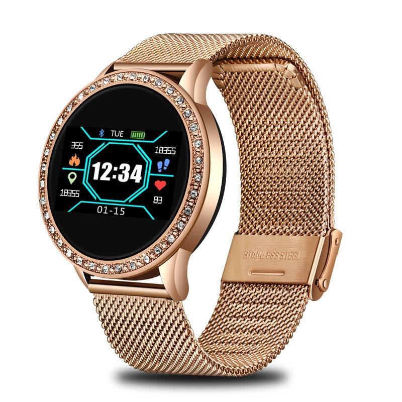 Luxury Ladies Smart Watch Fitness Tracker