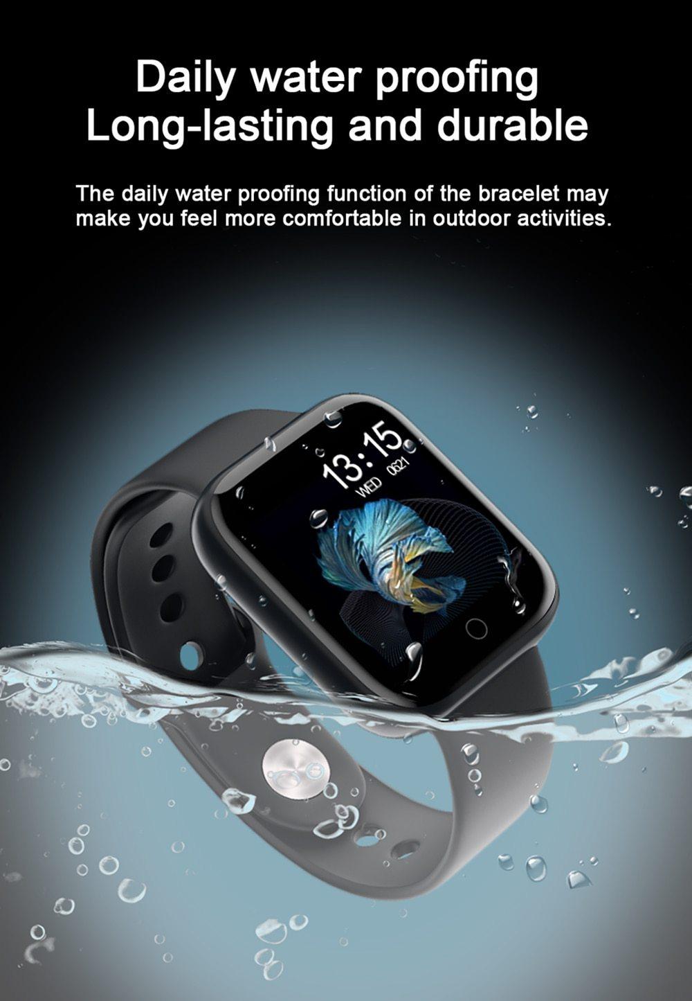 New Luxury Women's Waterproof Smart Watch  Fitness Tracker