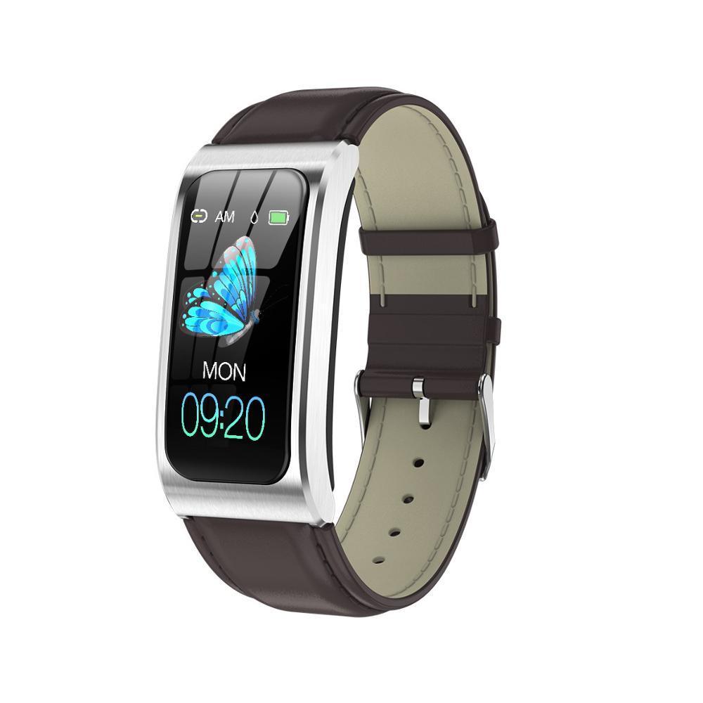 Luxury Elegant Smart Watch 1.14" IP68 Waterproof Fitness Tracker Swim Watch for Android IOS