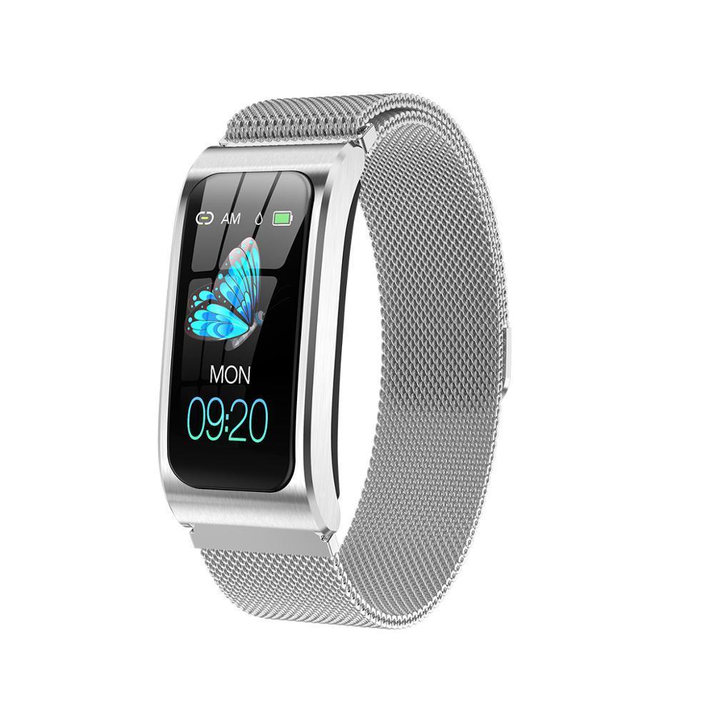 Luxury Elegant Smart Watch 1.14" IP68 Waterproof Fitness Tracker Swim Watch for Android IOS
