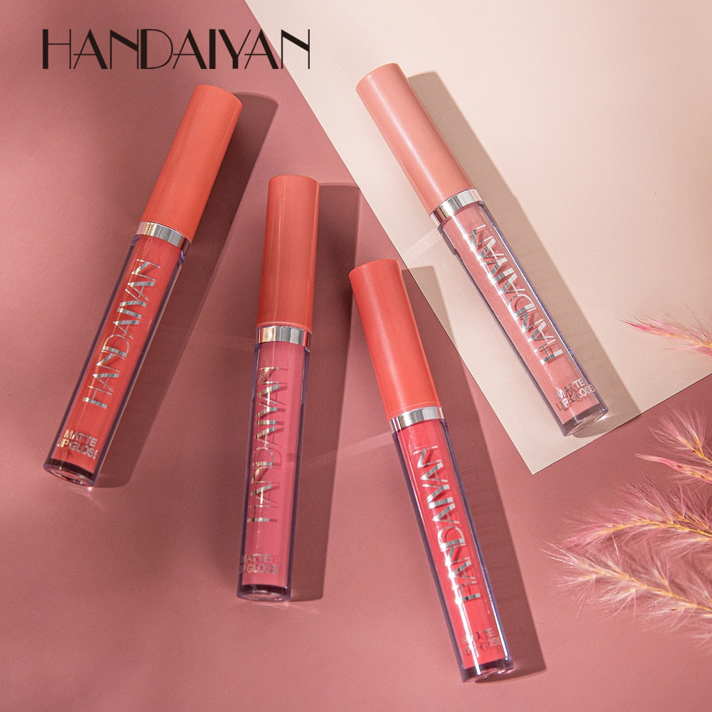 12 Colors Sexy Liquid Waterproof Matte Lipstick