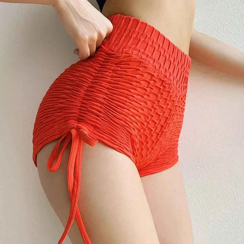 Women's Summer Sport High Waist Yoga Shorts