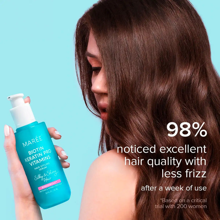 The Wondersilk Keratin Oil Serum for Dry & Damaged Hair