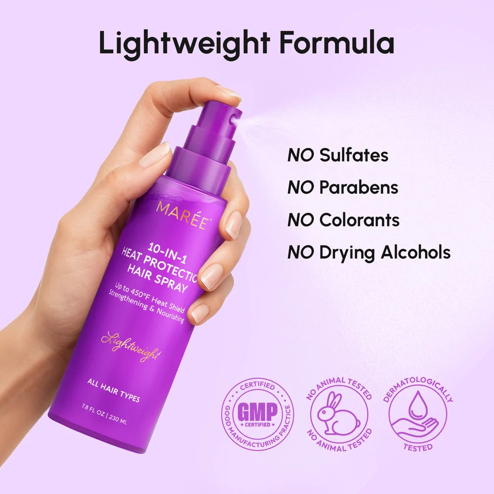 Marée® 10-in-1 Heat Styling Protective Hair Spray