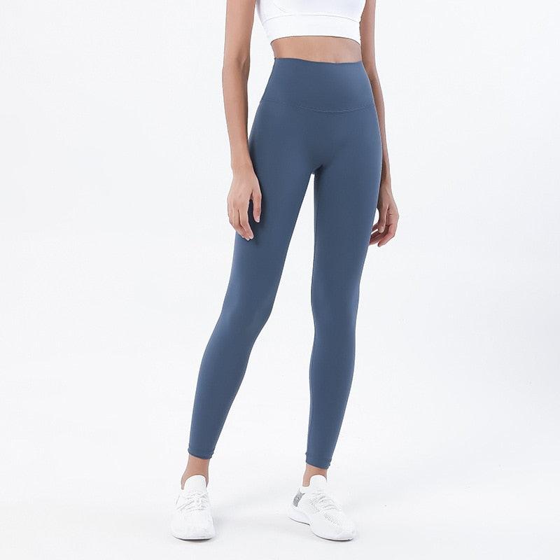 New Women's Stretchable Yoga Leggings with Tight High Waist and Pockets