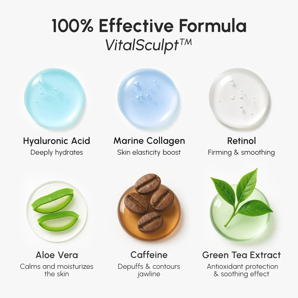 MAREE Hyaluronic Acid V-line Lifting Mask