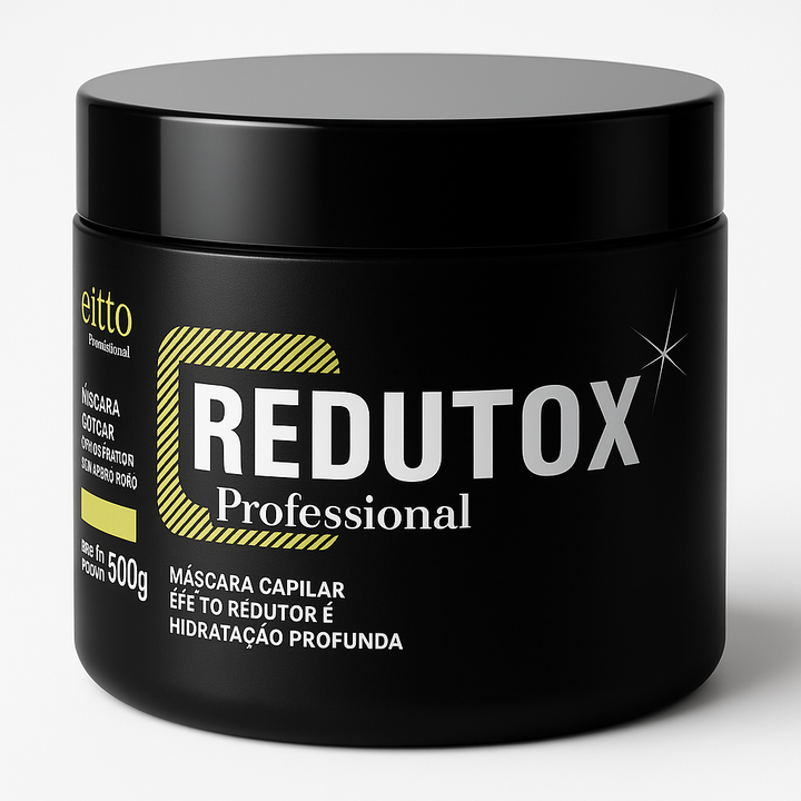 Fio Perfeitto Redutox Mass Reposition Hair Botox Mask 17.6fl.oz e 500g