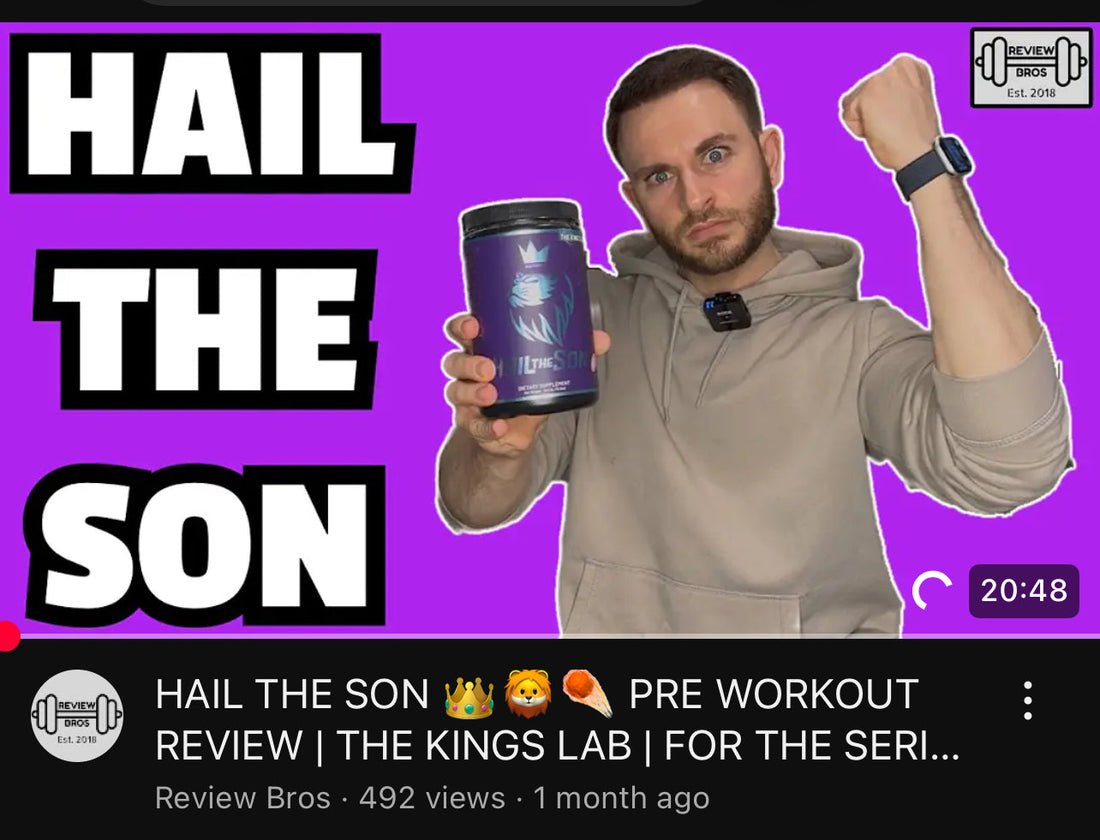 The King’s lab Hail the Son – Pre-Workout Powder for Energy