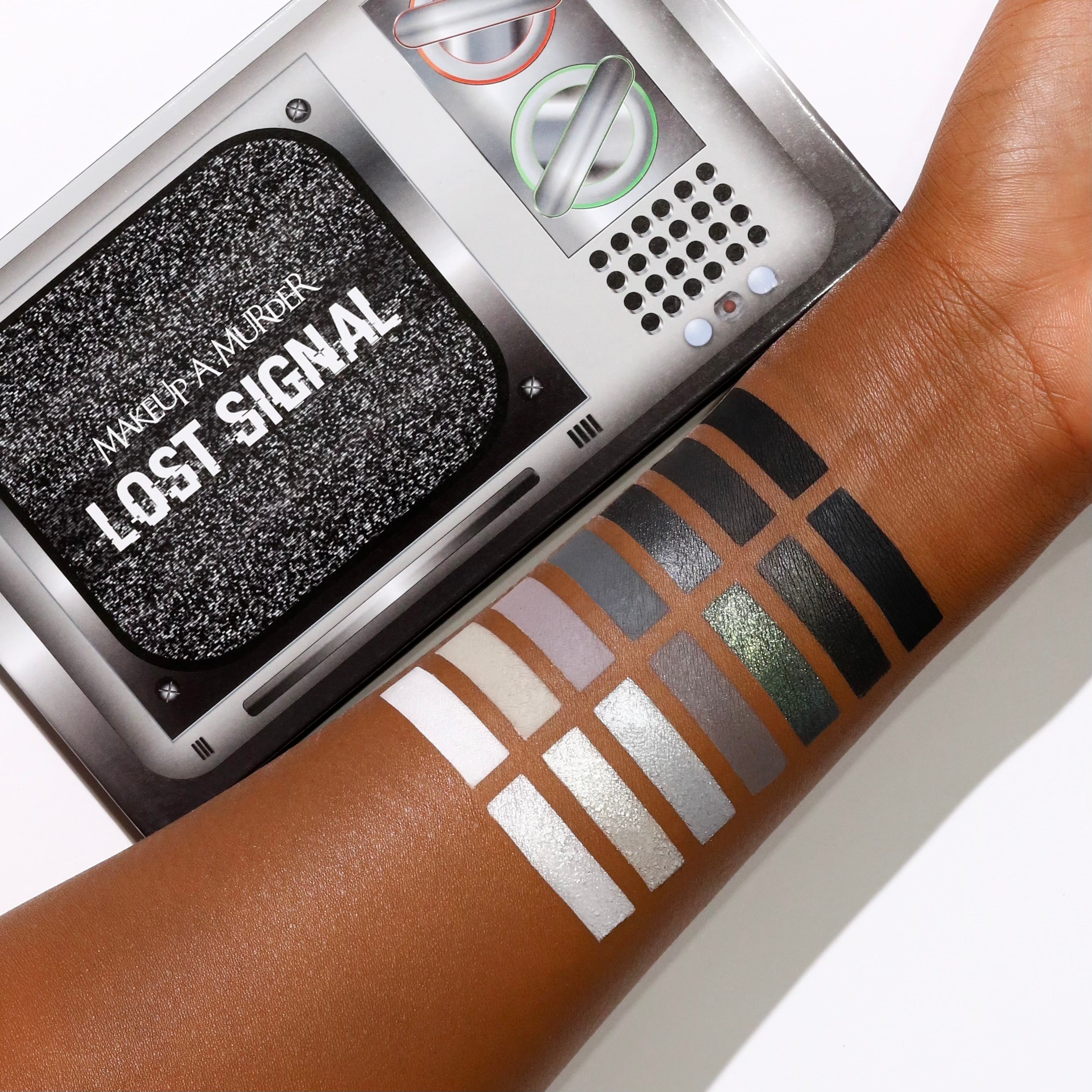 Lost Signal Palette-Green to Gray Shimmer