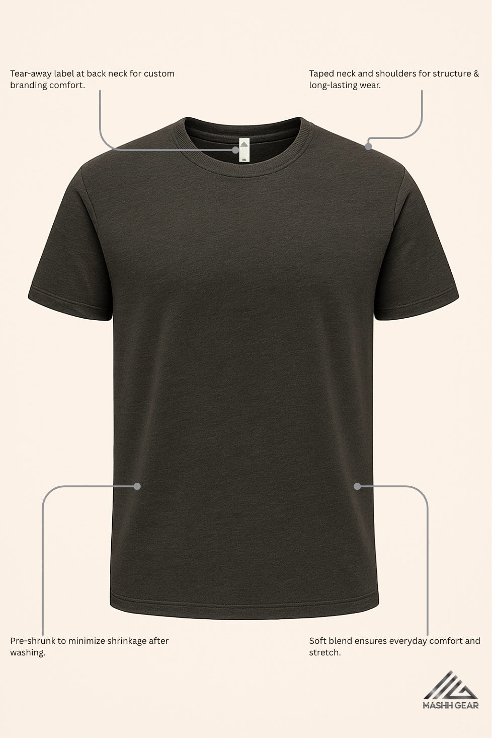 3 pack Men's Extra Soft Medium Weight Short Sleeve Workout T-Shirts