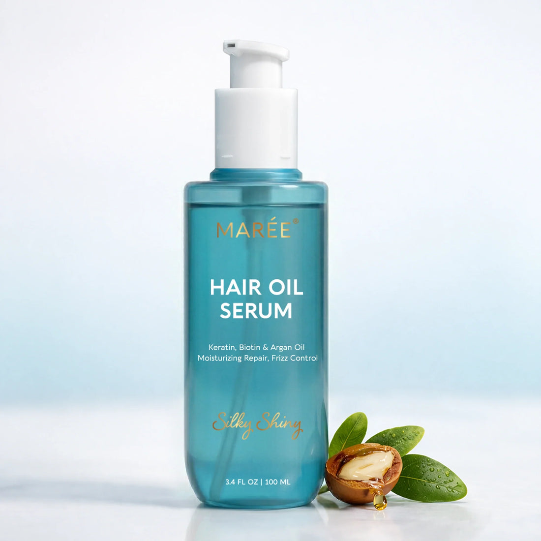 The Wondersilk Keratin Oil Serum for Dry & Damaged Hair