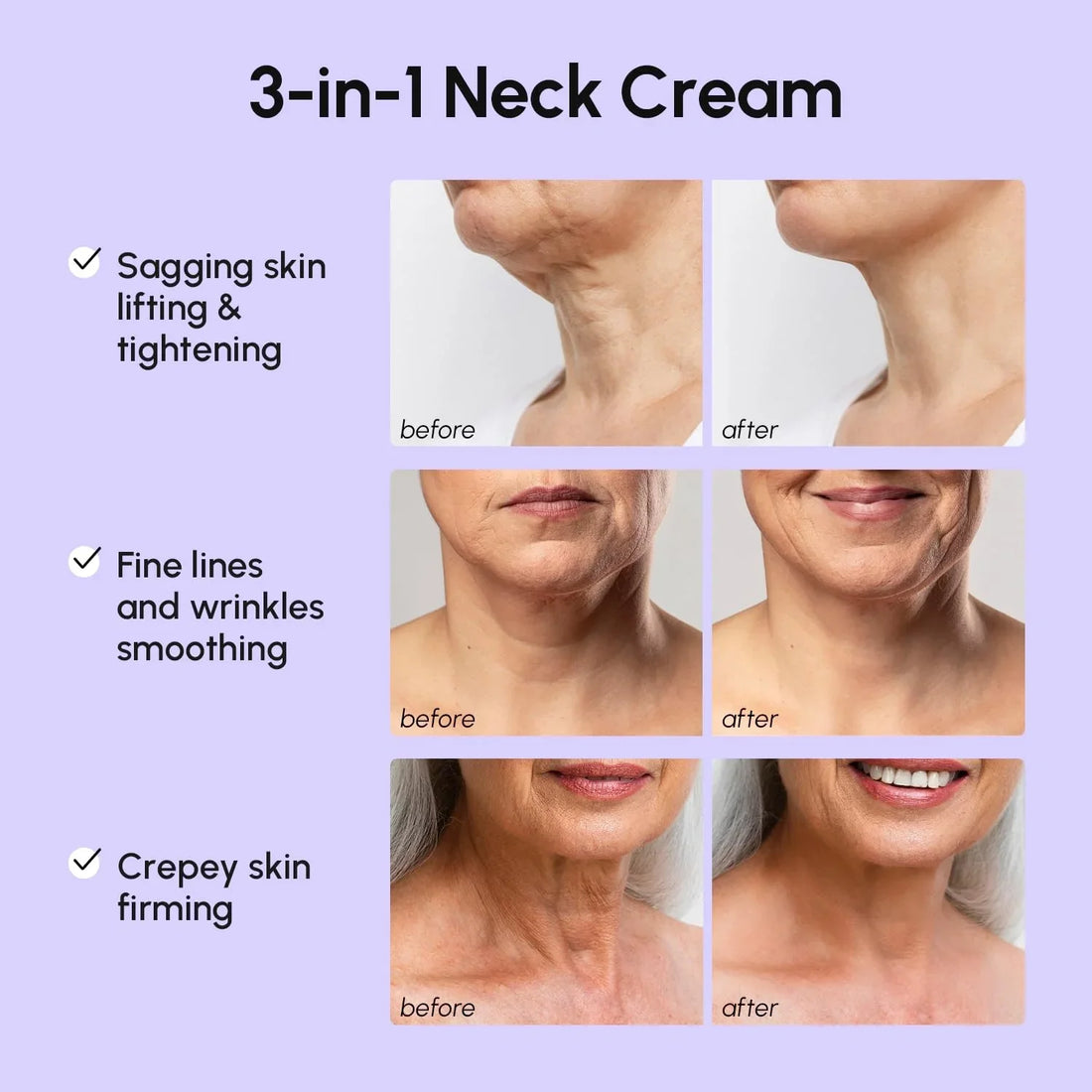 Marée® Pro-Retinol Neck Lifting Cream Massager