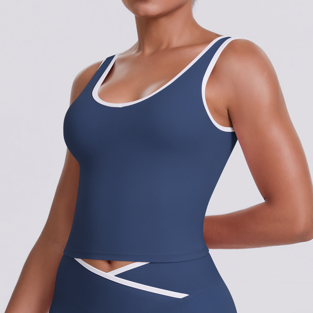 Women's Backless Sports Yoga Vest