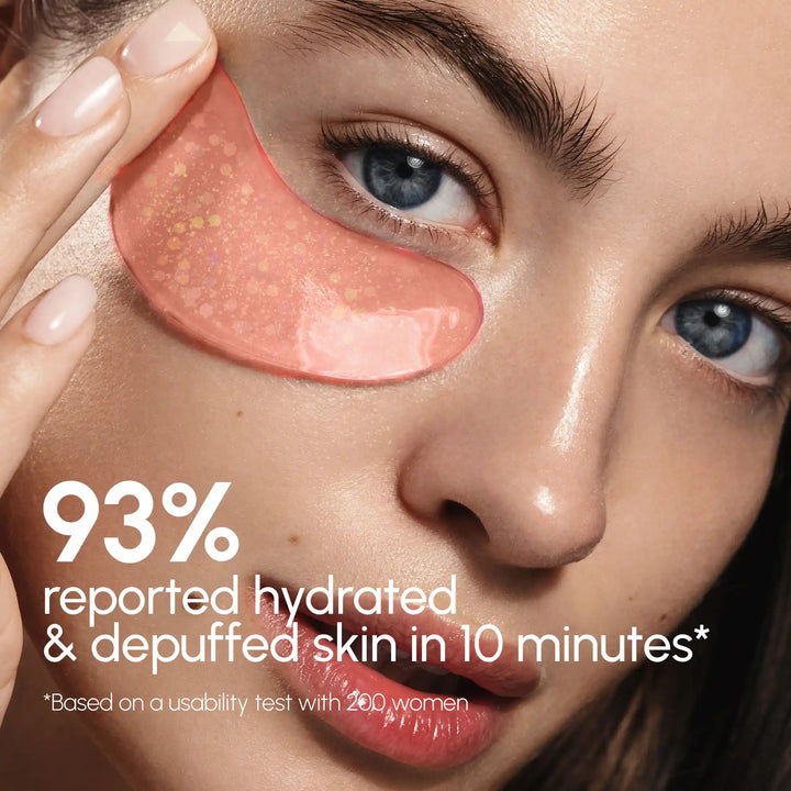 MAREE Pink Eye Patches for Puffy Eyes