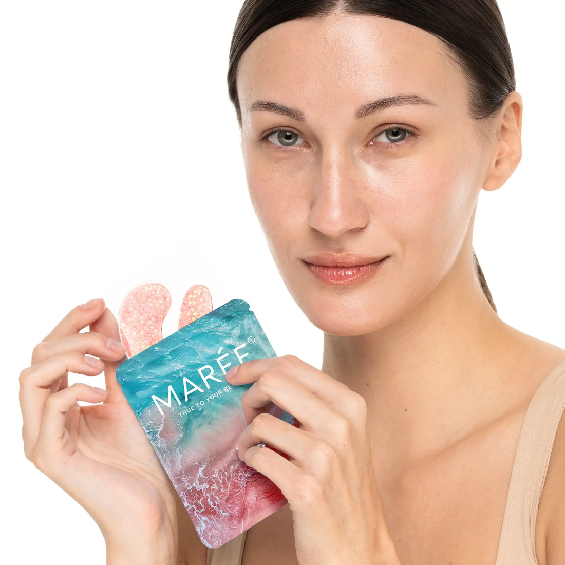 MAREE Pink Eye Patches for Puffy Eyes