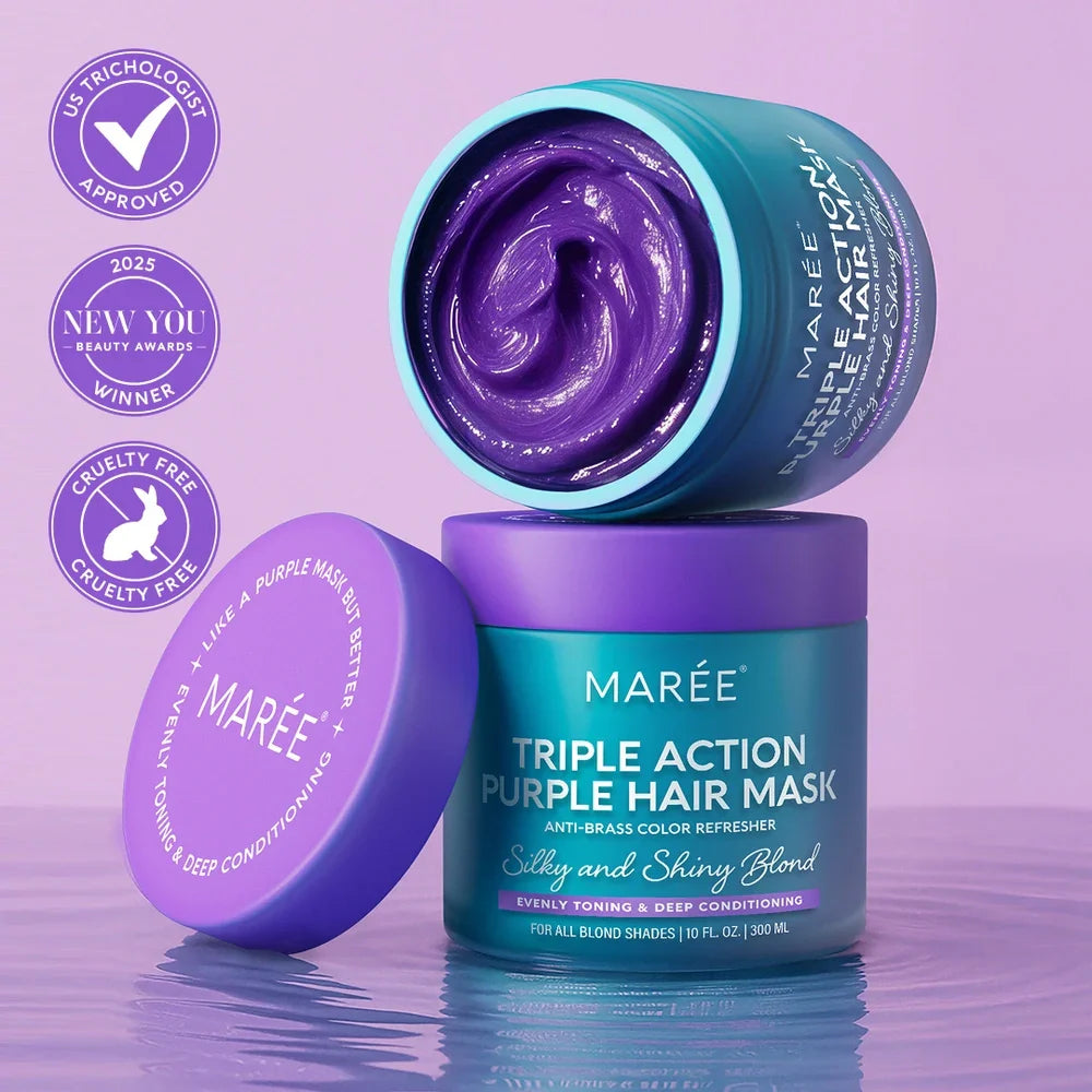 Maree Purple Mask for Blonde Hair