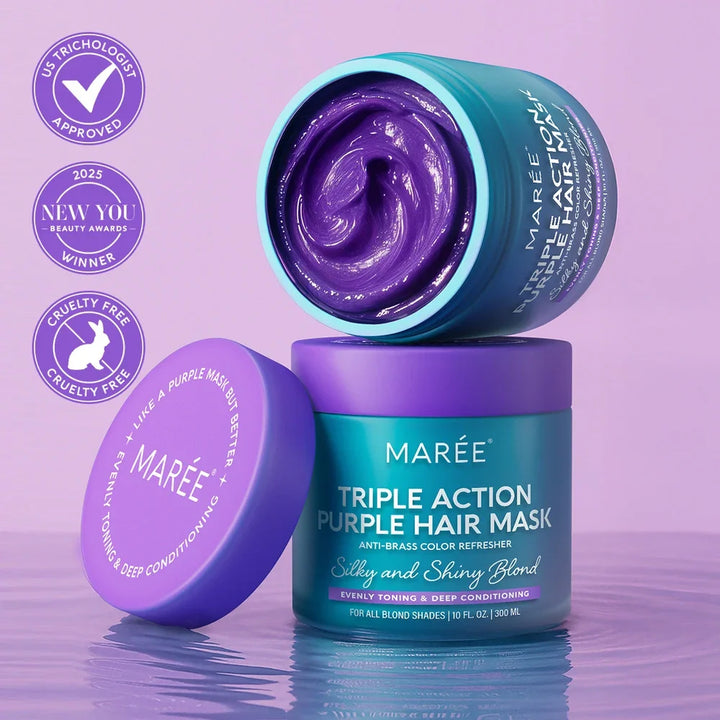 Maree Purple Mask for Blonde Hair