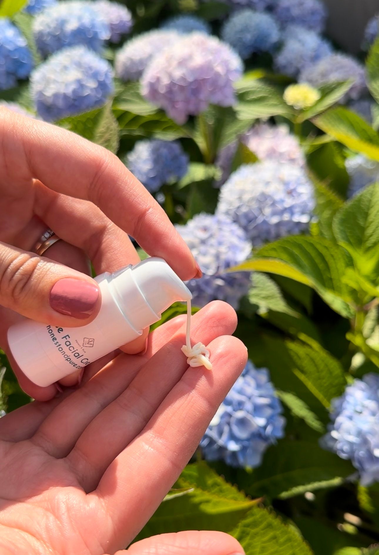 Rose Facial Cream Fine Lines Anti-Aging Peptides