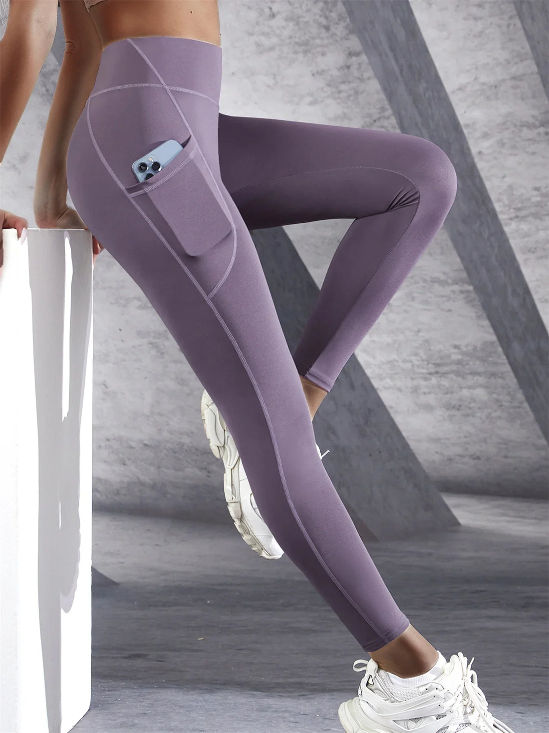 Women's High Waist Yoga Leggings with Pockets