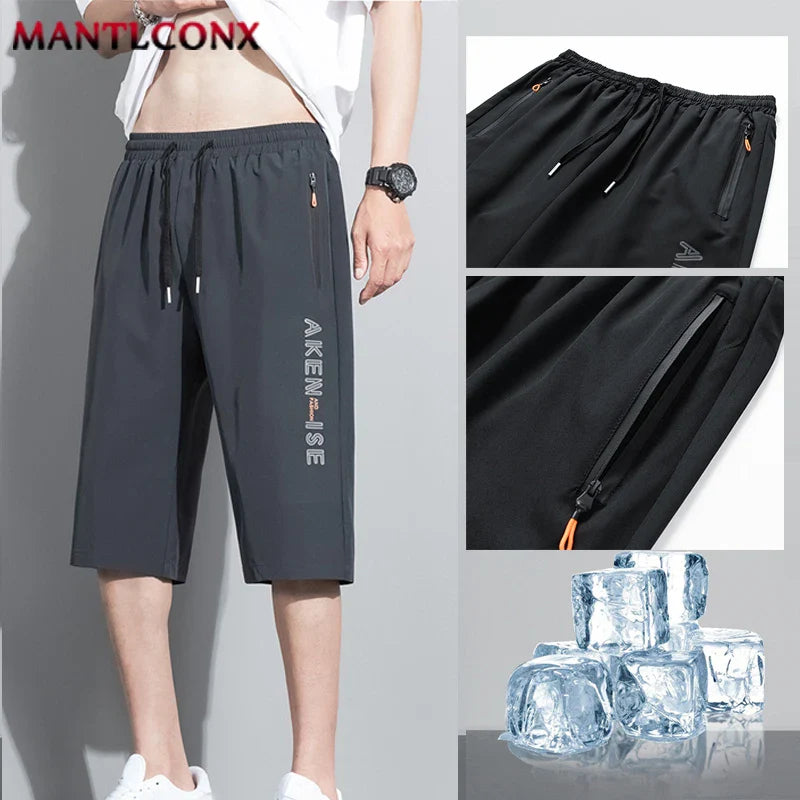AirFlex Men's Quick-Dry Sports Shorts Plus Size