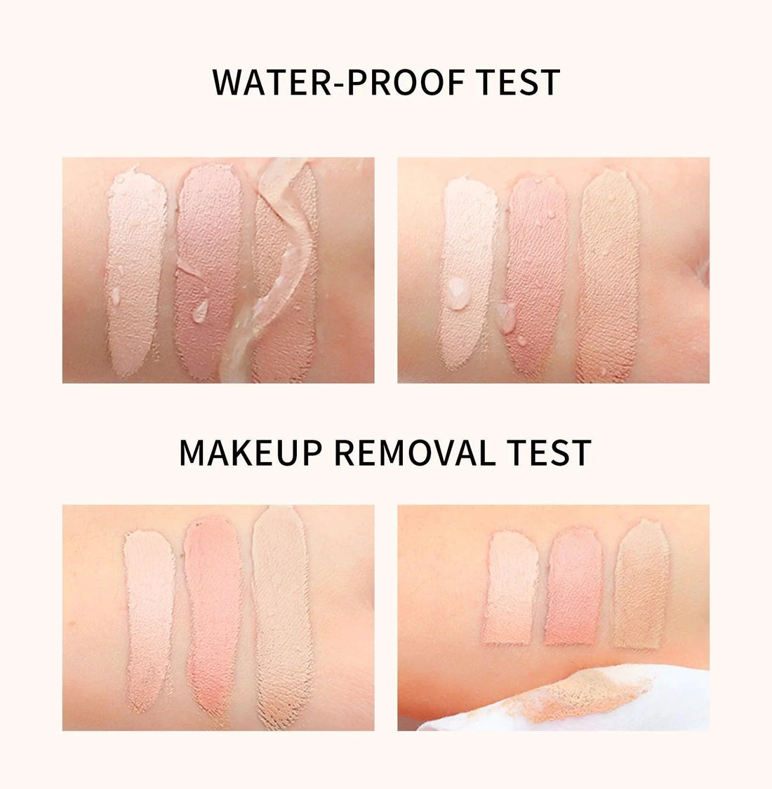 High Coverage Concealer Long-lasting Waterproof Foundation