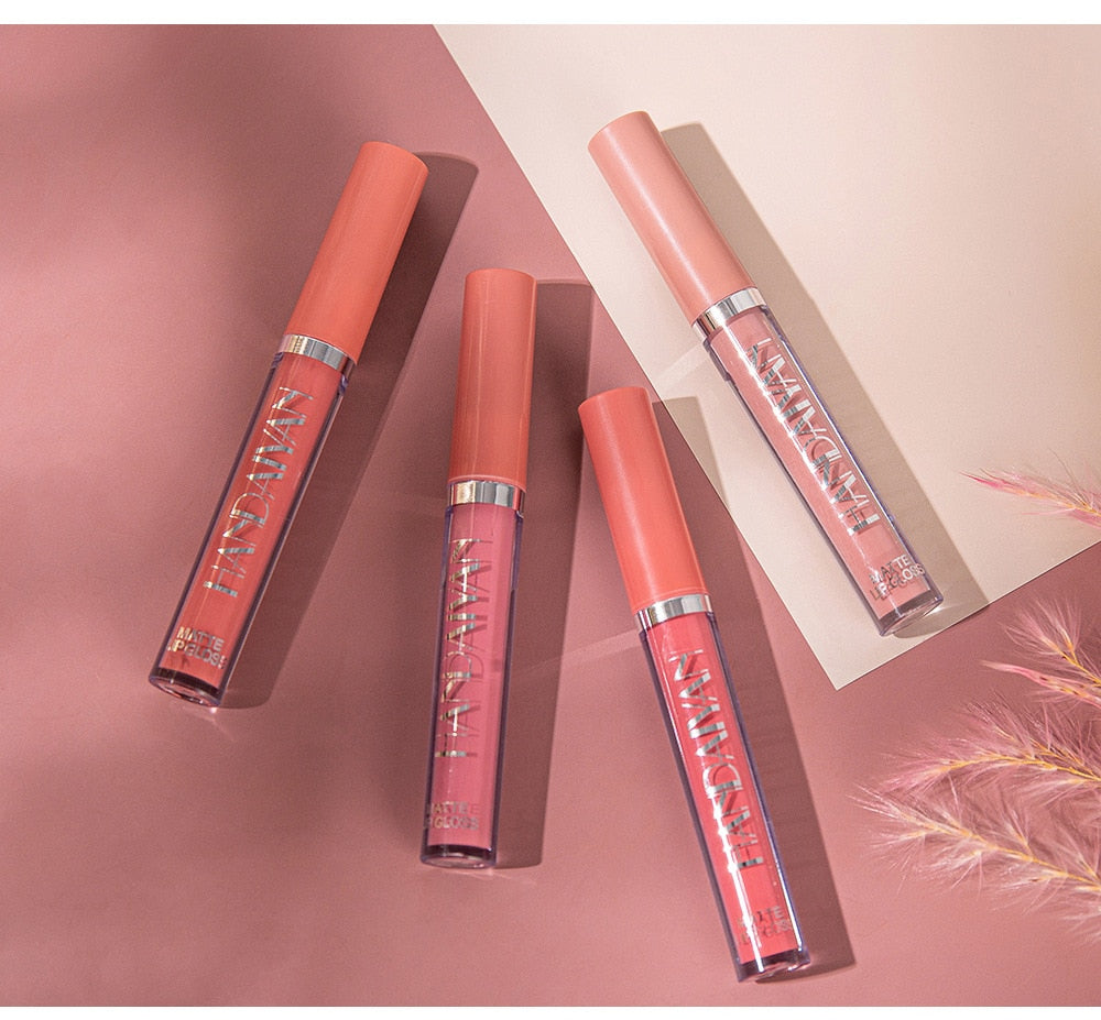 Ultra Matte Velvet Waterproof Long Lasting Liquid Lip Gloss Set