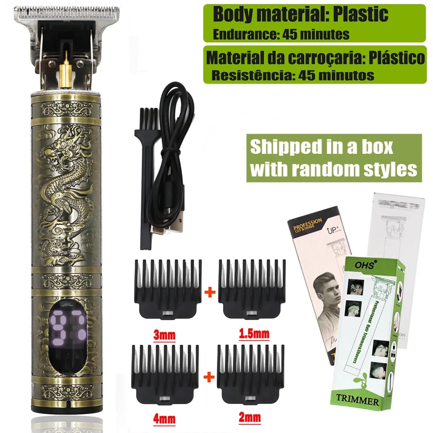 T9 Electric Men's Hair Clippers