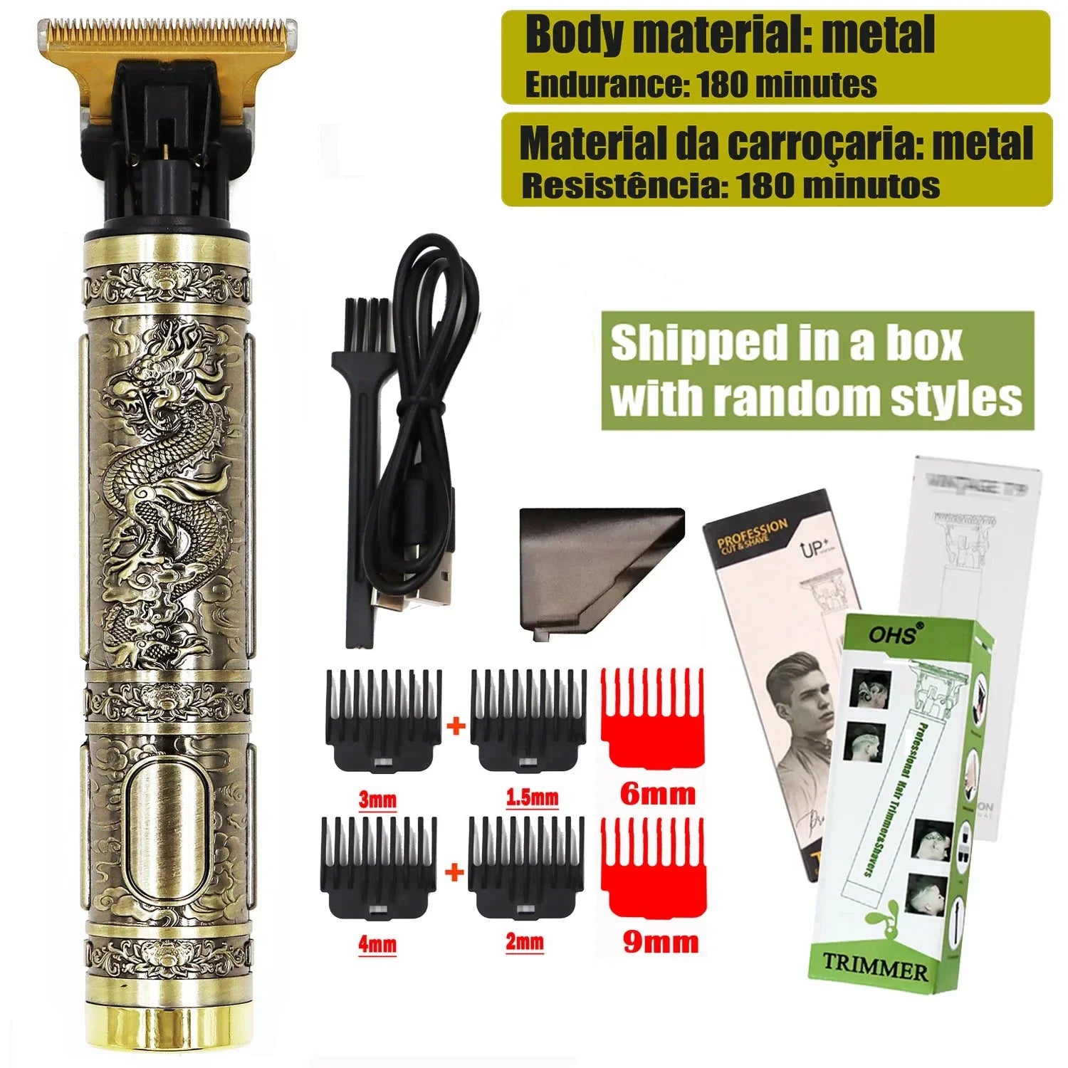 T9 Electric Men's Hair Clippers