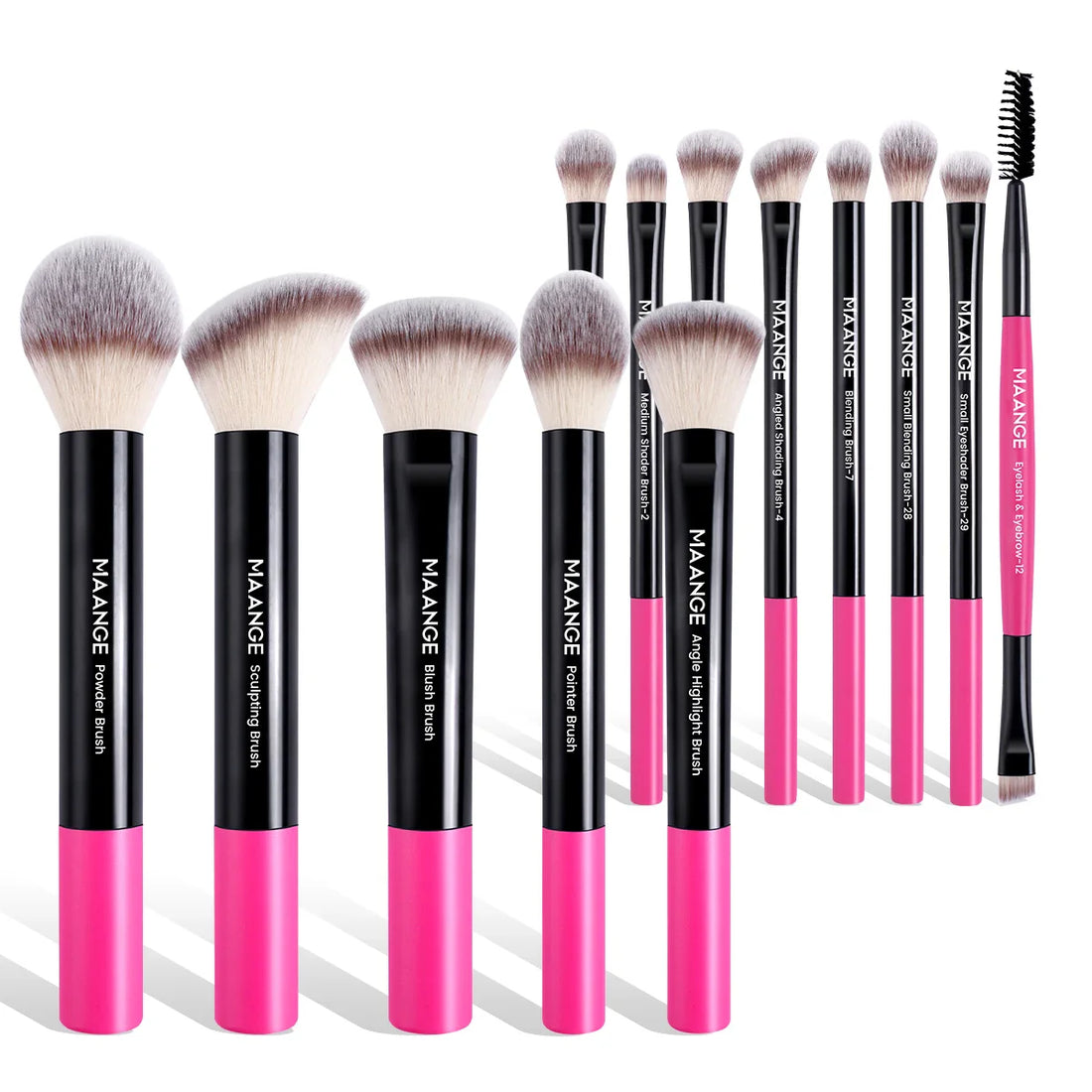 13PCS Makeup Kabuki Blendable Brush Set